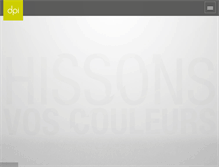 Tablet Screenshot of dpi-design.fr